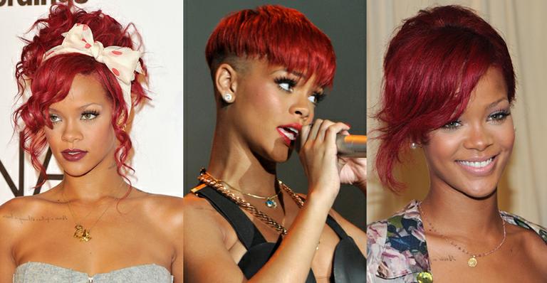 Rihanna: R$ 36 mil por semana com cabelos