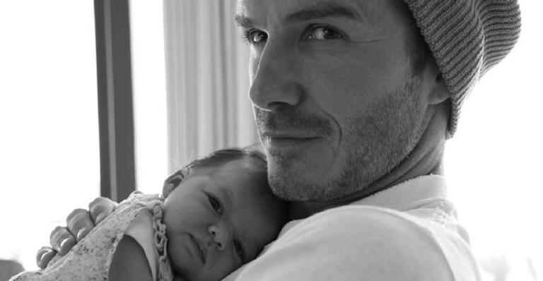 David: cabelos brancos com Harper