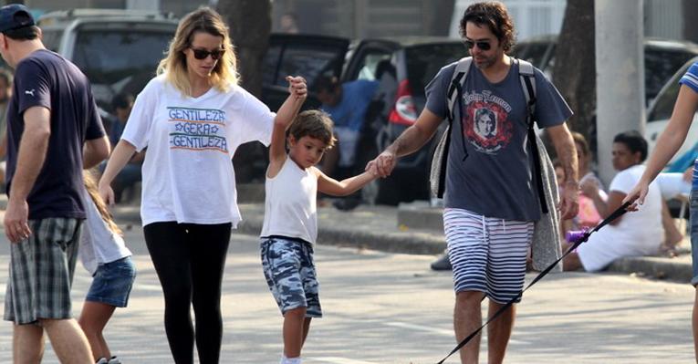 Papais famosos com seus filhos
