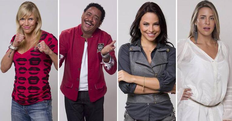Duda, Washington, Taciane e Joana: roça