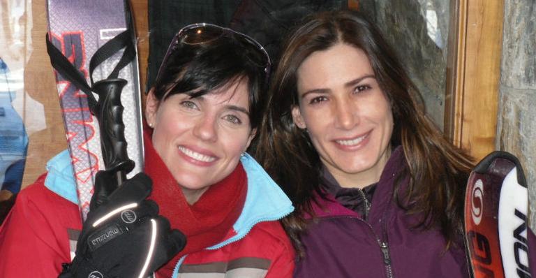 Vips fazem compras na temporada de neve