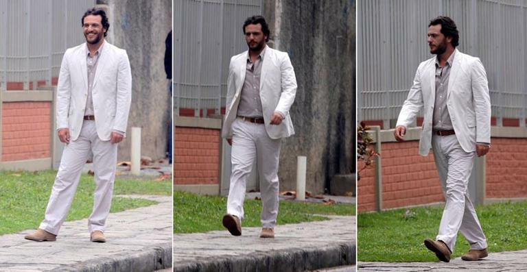 Rodrigo Lombardi grava ‘O Astro’ no Rio