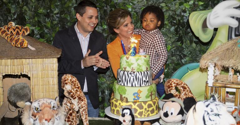 Astrid celebra os 3 anos de Gabriel