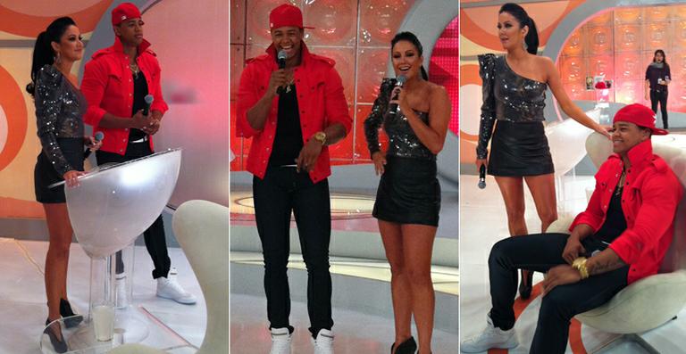 Léo Santana e Hellen substituem Eliana