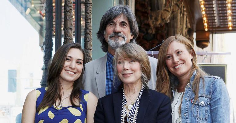 Sissy Spacek na calçada da fama