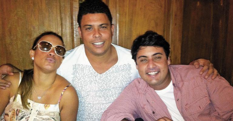 Ronaldo em viagem ao Rio