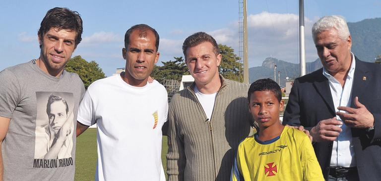 Agenda: Visita ao Vasco