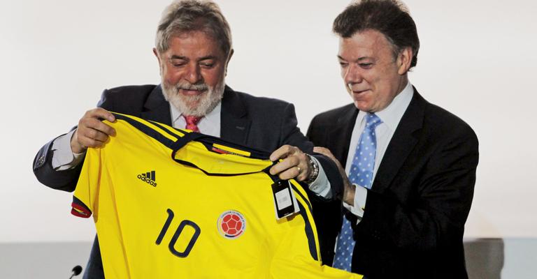 Encontro de Lula e Juan Manuel