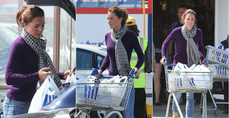 Em menos de uma semana, Kate repete look