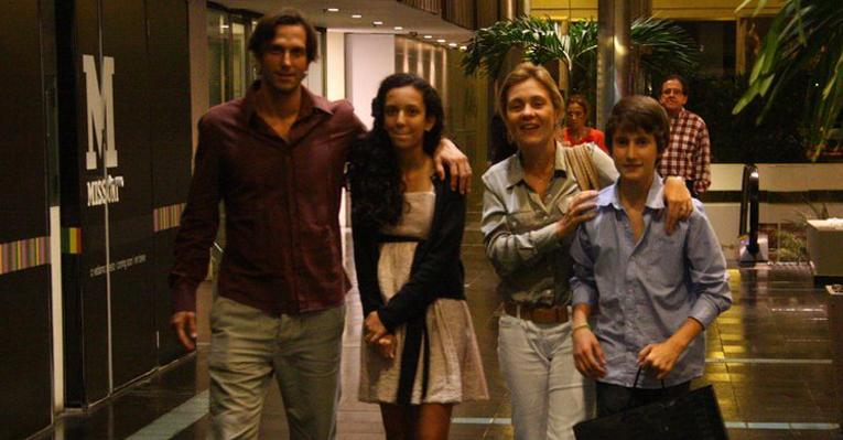Brichta reúne família no Rio