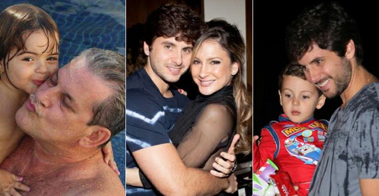 Claudia faz homenagem ao pai e ao marido