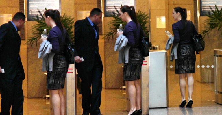 Claudia Raia visita Gianecchini