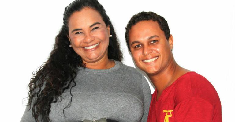 Solange Couto dá à luz um menino