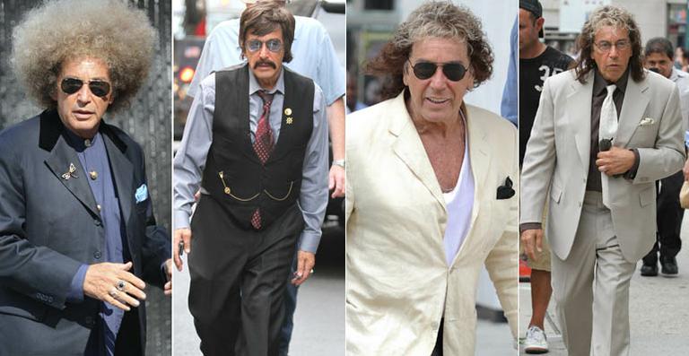 Camaleônico, Pacino filma em NY
