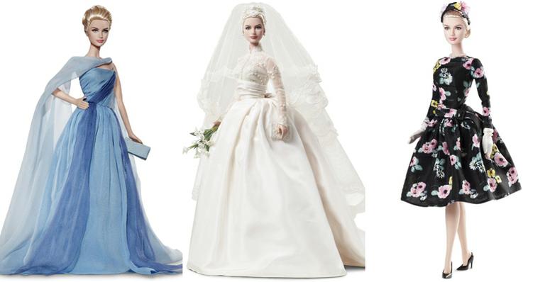 Grace Kelly inspira bonecas Barbie