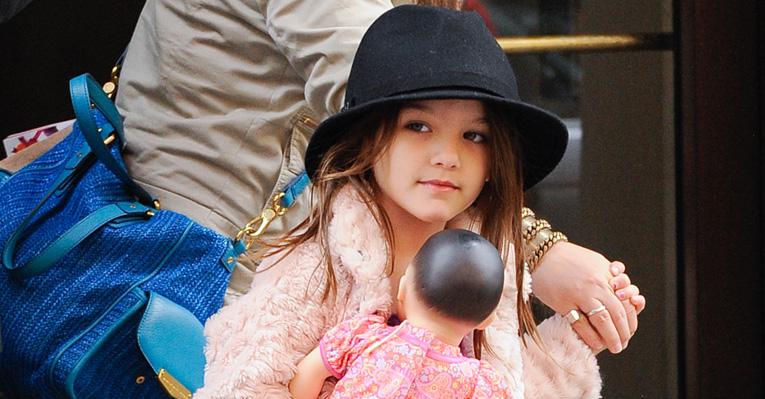 Suri Cruise: fashion pelas ruas de NY