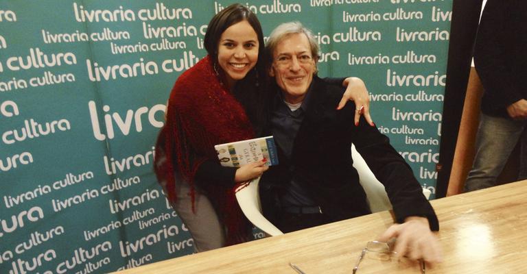 José Simão em noite de autógrafos