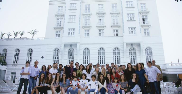 Família Guinle reúne gerações