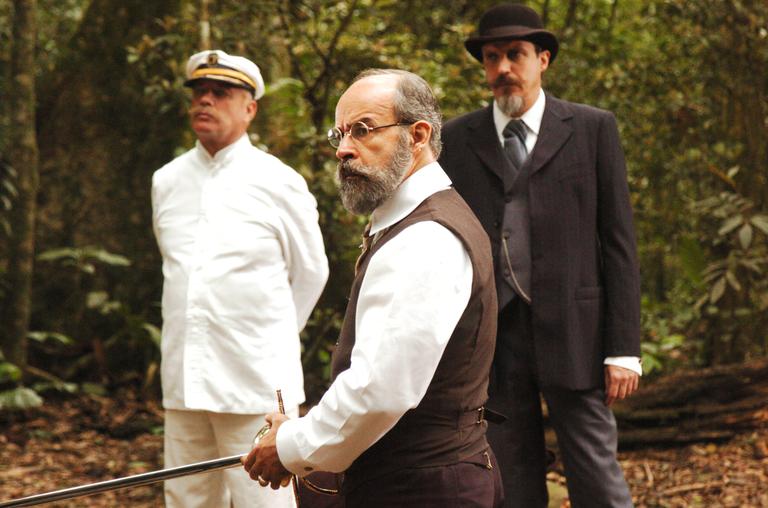 Osmar Prado como Gianni, da minissérie Amazônia / foto: Divulgação/ Rede Globo