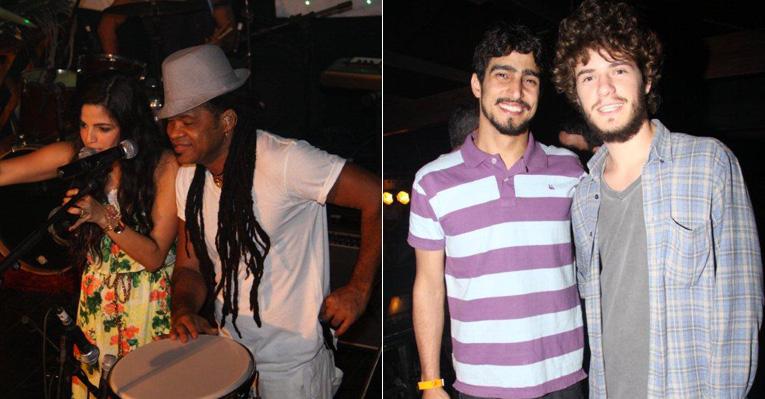 Moinho e Brown recebem amigos em show