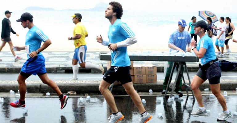 Thiago Fragoso encara maratona