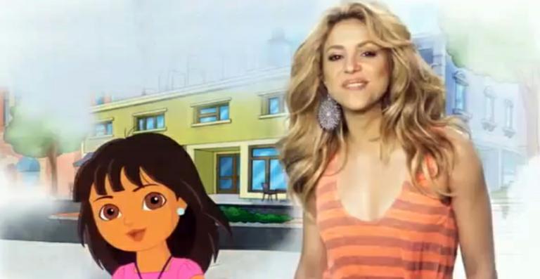 Shakira participa de desenho animado
