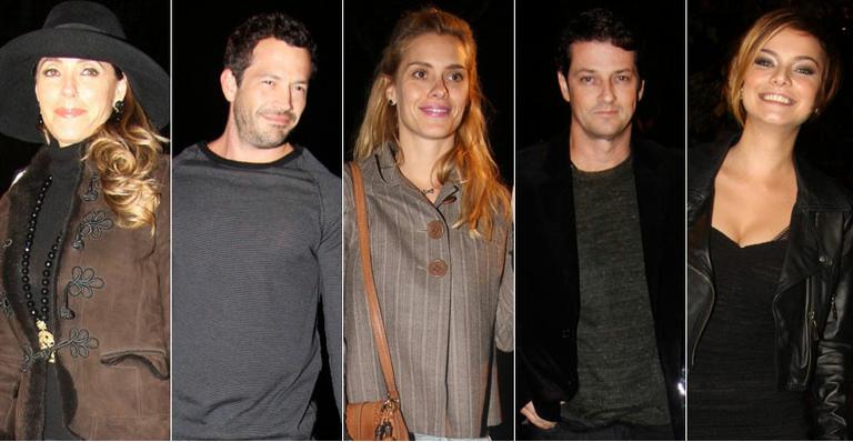Vips reunidos no 1º capítulo de novela