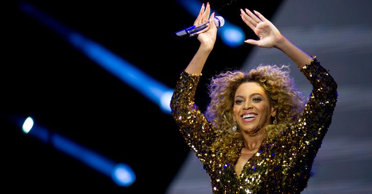 Beyoncé no tributo a Michael Jackson