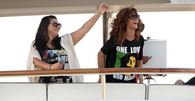 Rihanna: camisa de Bob Marley na França