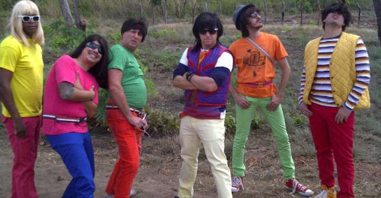 Huck e equipe ‘Caldeirão’ imitam Restart