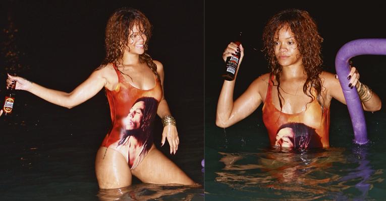Rihanna faz tributo sensual a Bob Marley