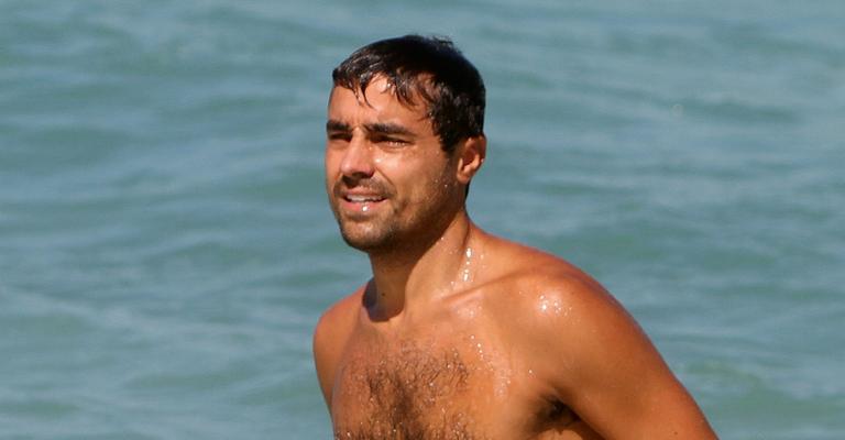 O relax de Ricardo Pereira no Rio
