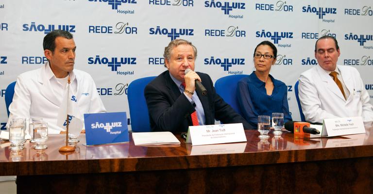 Todt e Michelle em SP
