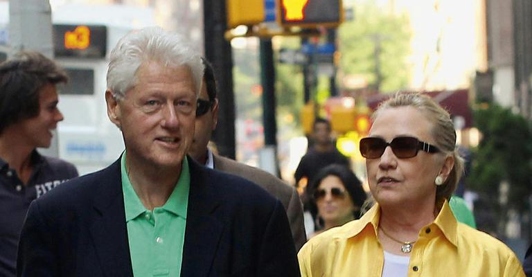 O lazer de Bill e Hillary Clinton