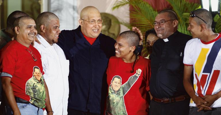 Fé de Hugo Chávez