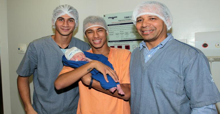 Ganso já conhece o filho de Neymar