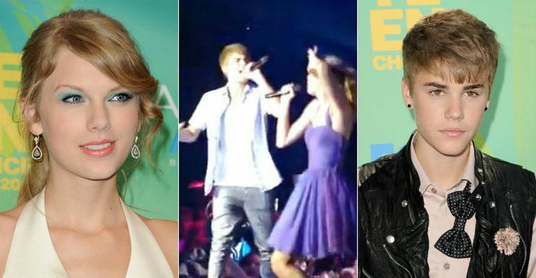 Justin Bieber e Taylor Swift fazem dueto