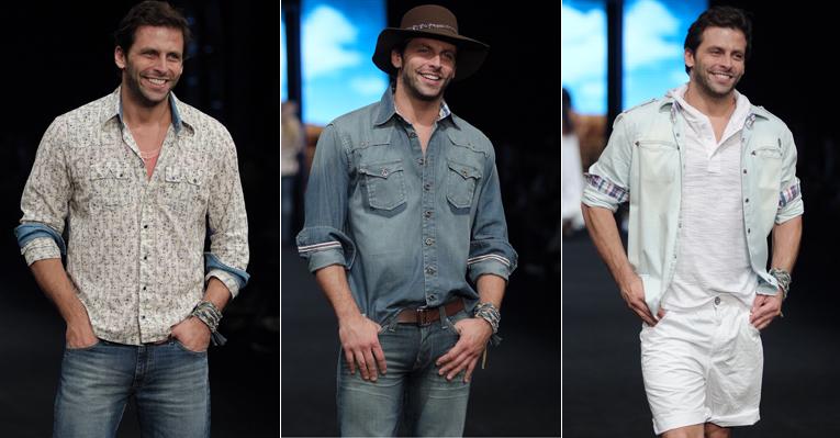 Henri Castelli: simpatia na catwalk