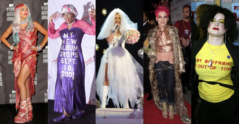 VMA: relembre os looks mais exóticos