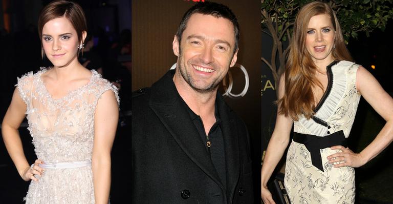 Emma, Hugh e Amy em ‘Os Miseráveis’