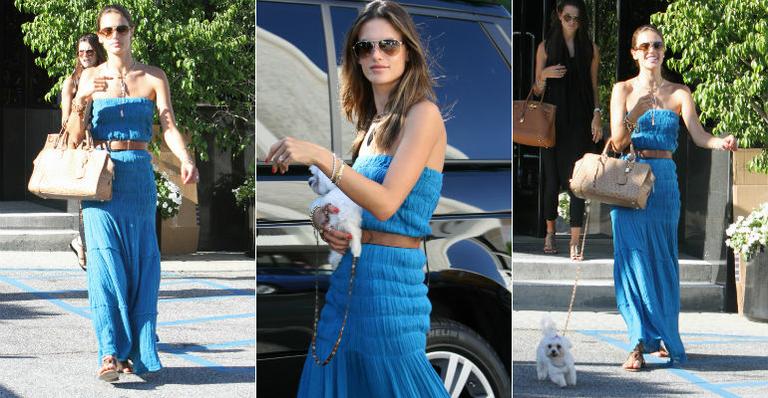 Ambrosio esbanja estilo em Hollywood