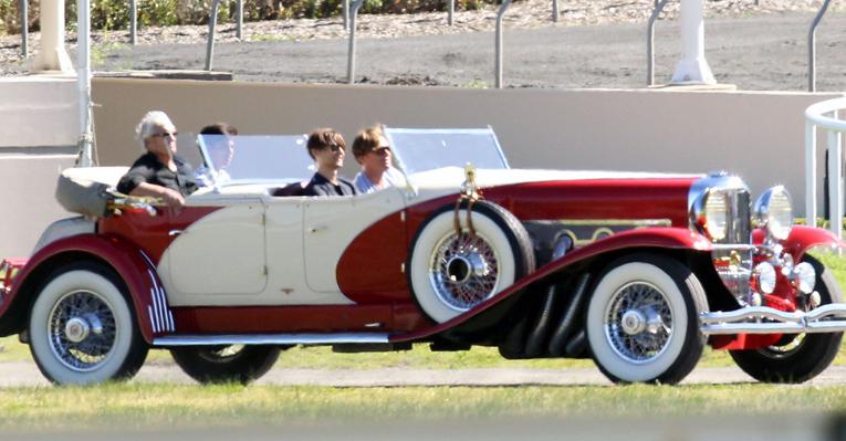 DiCaprio: carro vintage para novo filme