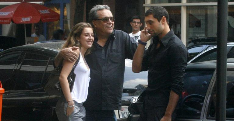 Dennis Carvalho: passeio com filhos