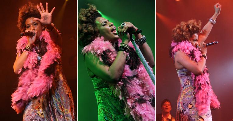 Macy Gray se apresenta no Rio