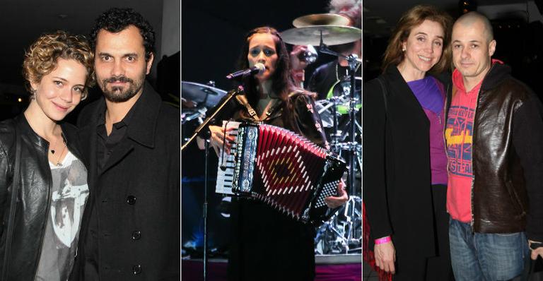 Julieta Venegas leva vips a show em SP