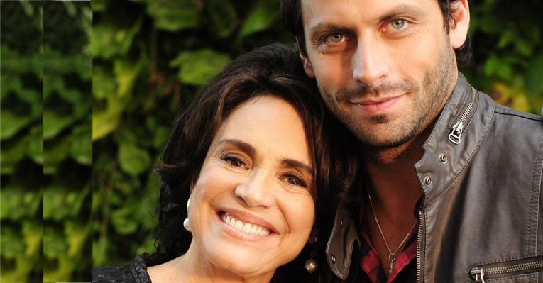 Regina: tensa com as cenas sensuais