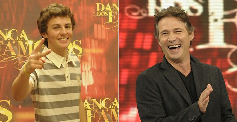 Miguel e Nelson na final da ‘Dança’