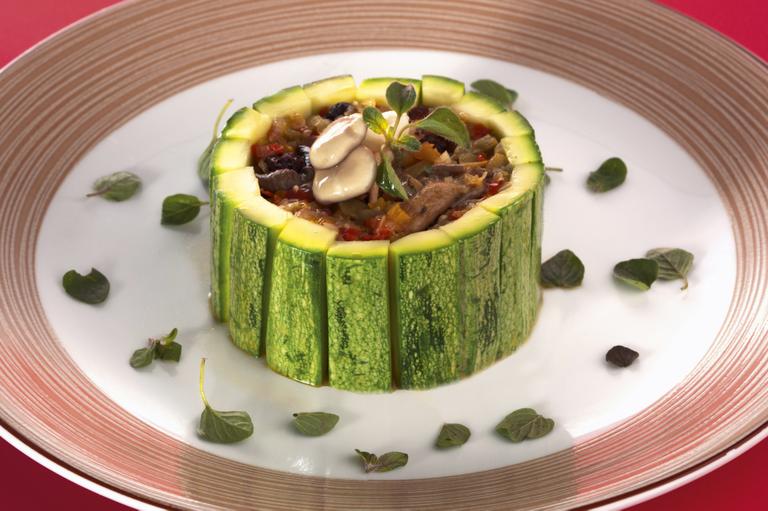 Cozinha Econômica: Timbale de capponata siciliana