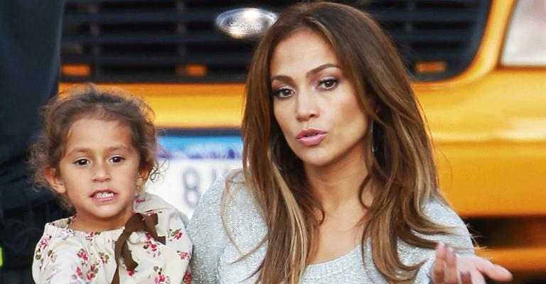 Jennifer Lopez e a fofa Emme
