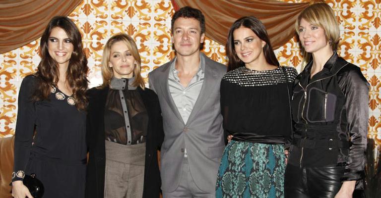 Famosos em evento beneficente